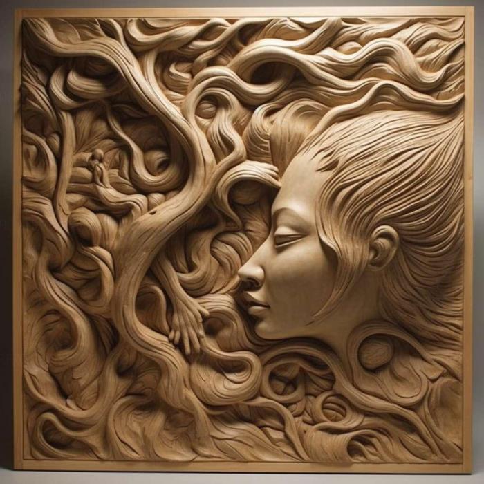 نموذج ثلاثي الأبعاد لآلة CNC 3D Art 